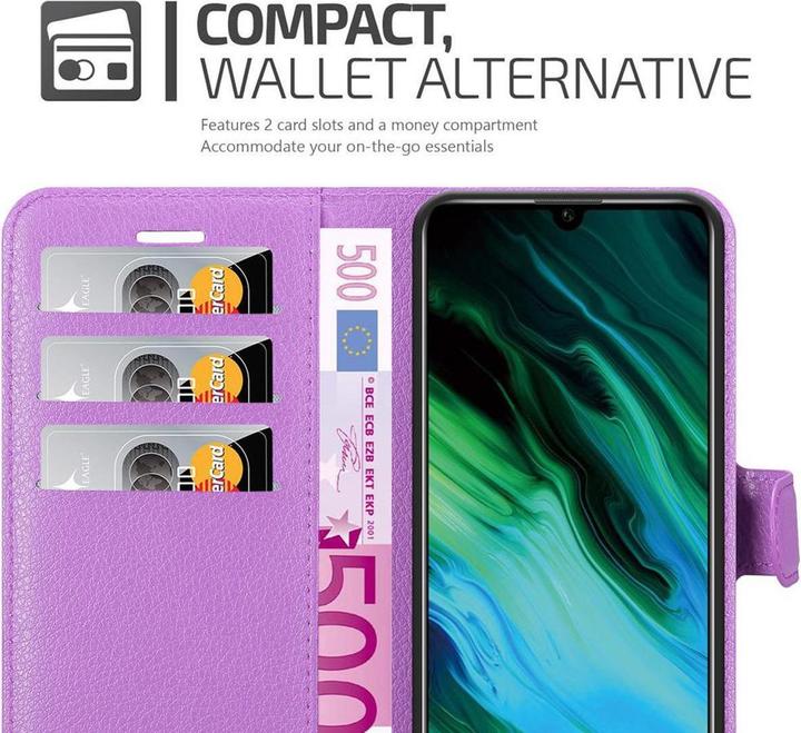 Actual product image Cadorabo Book with stand function cover (Honor 20e)