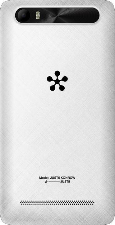 Actual product image Konrow Just 5 - Android 7.0 - 5" IPS display - 8GB - Dual Sim - White (8 GB, White, 5", Dual SIM, 5 Mpx, 3G)