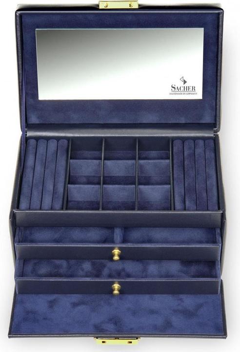 Produktbild Sacher 25.301.014023 - Schmuckkasten Elly acuro navy Leder