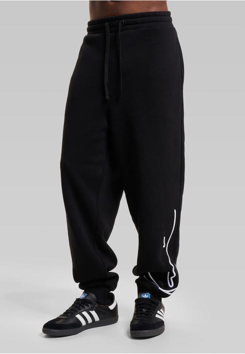 Produktbild Urban Classics KKMQ12007 Signature Sweatpants black - 16005 (XXS)