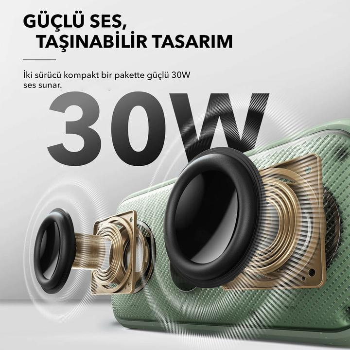 Image du produit soundcore Enceinte Bluetooth Motion 300 verte (13 h)