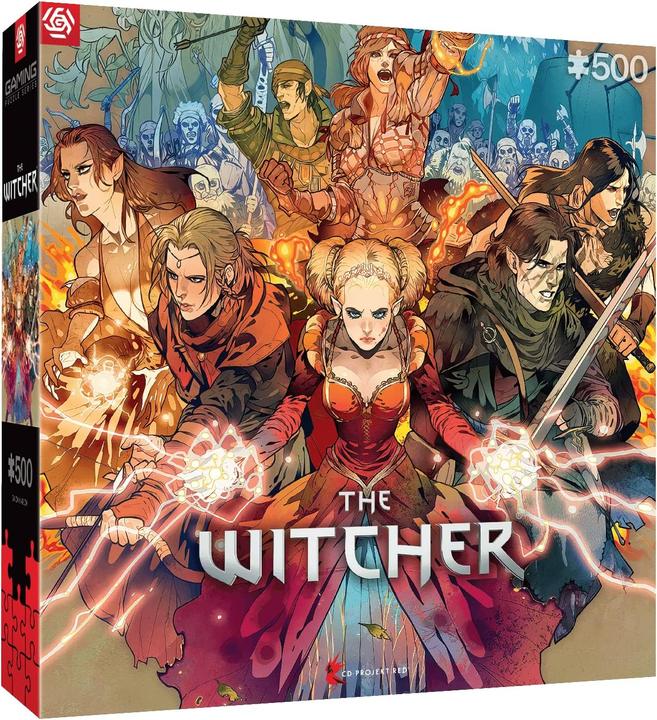 Produktbild Cenega The Witcher Scoia'tael Puzzle 500 (500 Teile)