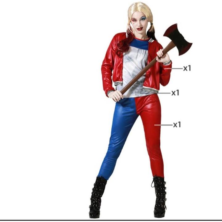Produktbild Carnival Toys Verkleidung Blutiger Harlekin Damen (XS)
