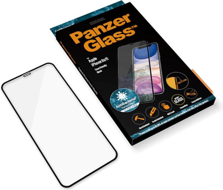 Actual product image PanzerGlass edge to edge (1 Piece, Apple iPhone XR, Apple iPhone 11)