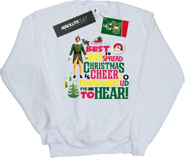 Immagine prodotto Elf Christmas Cheer Felpa Ragazze (152, 158)