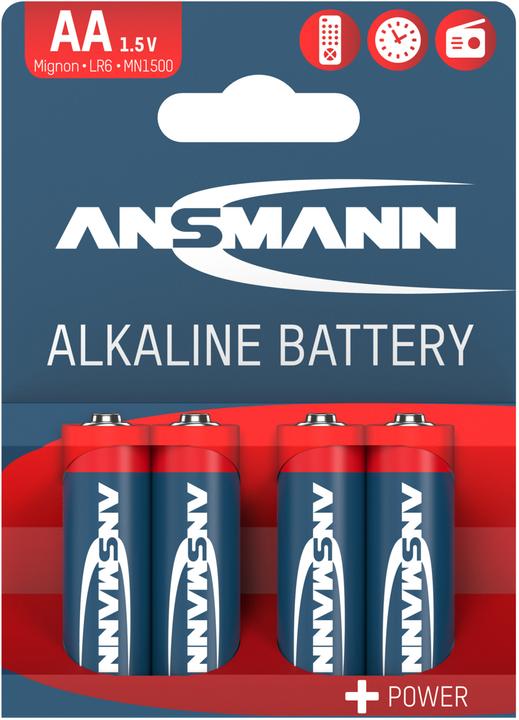 Actual product image Ansmann Alkaline (4 pcs., AA, 2800 mAh)
