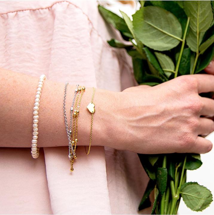 Immagine prodotto Engelsrufer Bracciale di perle (20 cm, Argento 925, Perle)