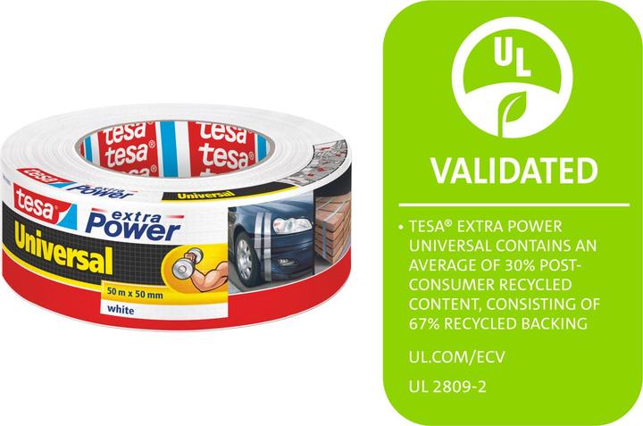 Produktbild tesa EXTRA POWER UNIVERSAL Gewebeband, gewebeverstärktes Ductape (50 mm)