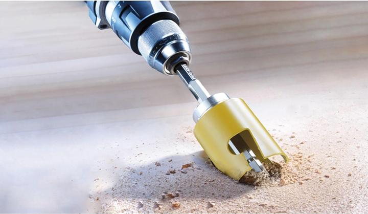 Actual product image Konjac Sponge PRO-FIT multi-purpose hole saw Ø50mm with 50mm working length - without centre drill - with (50 millimetres)
