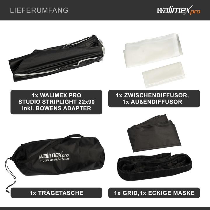 Produktbild Walimex pro Studio Striplight 22x90 (Softbox)