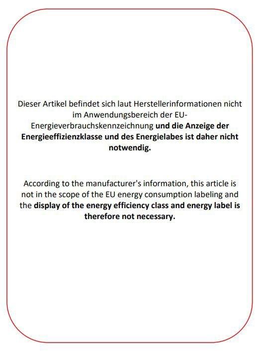 Energy Label NEC MultiSync WD551, 139.7 cm (55"), IPS, 3840 x 2160 pixels, 400 cd/m², 4K Ultra HD, Direct-LE (3840 x 2160 Pixels, 55")