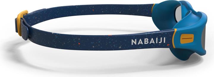 Produktbild Nabaiji Schwimmbrille kleine Grösse klar - Soft blau/gelb (S)
