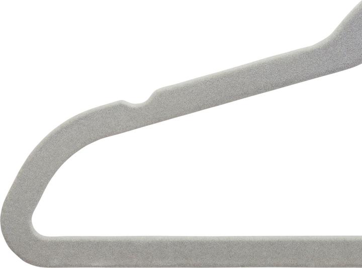 Actual product image Relaxdays Velvet Clothes Hanger Set (50 x)