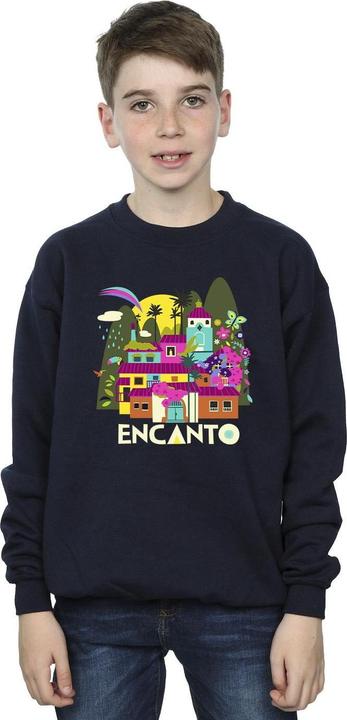 Actual product image Disney Boys Encanto Many Houses Sweatshirt (140, 146)