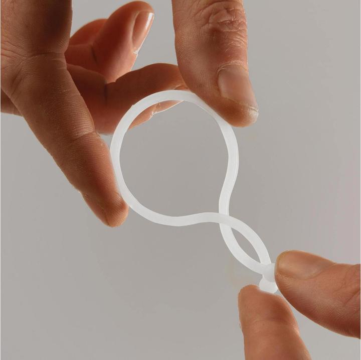 Immagine prodotto Steffen Fascetta D-Line Tidy bianca (Fascette in plastica, 15 mm, 20 pz.)