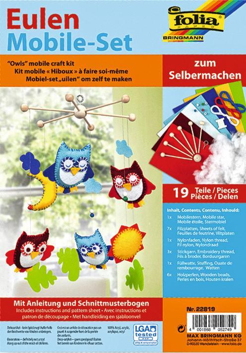 Produktbild Folia Mobile Bastelset