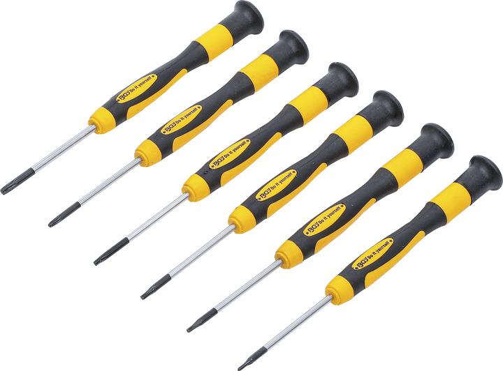 Image du produit BGS Jeu de tournevis de précision profil en T (pour Torx) 6 pièces (Section en T)