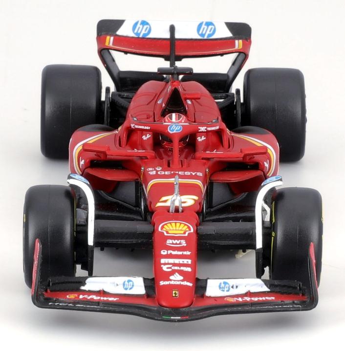 Actual product image Bburago Ferrari F1 SF-24 1/43 Leclerc 2024