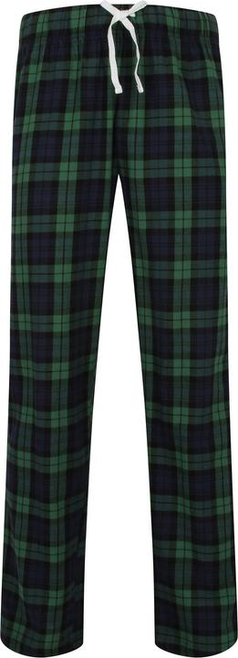 Navy, Grün, Tartan