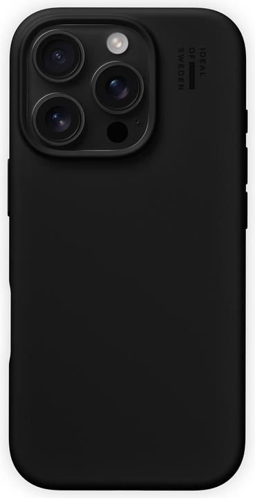 Actual product image iDeal Of Sweden iPhone 16 Pro Silicone Case - Black (Apple iPhone 16 Pro)