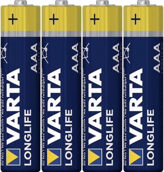 Actual product image Varta Longlife (4 pcs., AAA, 1200 mAh)