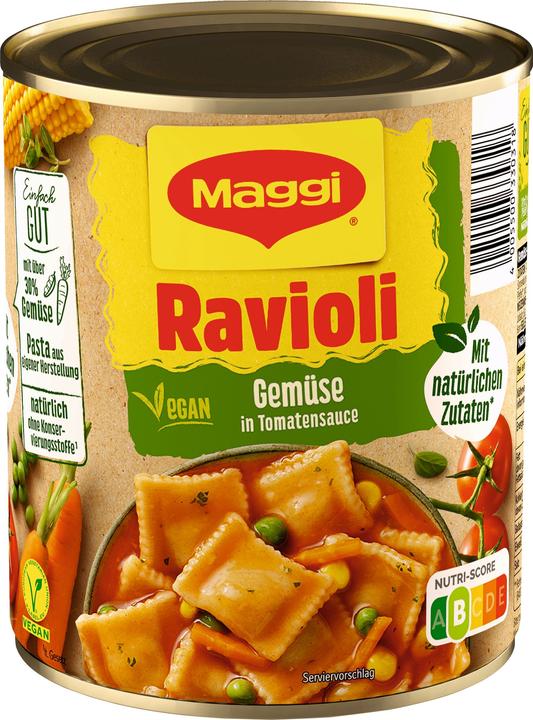 Image du produit Maggi Ravioli Légumes Plat cuisiné 800,0 g (800 g)