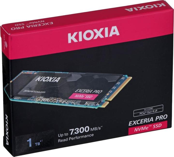 Actual product image Kioxia Exceria Pro (1000 GB, M.2 2280)