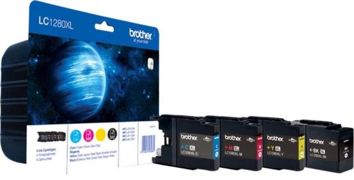 Actual product image Brother LC-1280XLVALBP Value Pack (M, FC, Y, C)