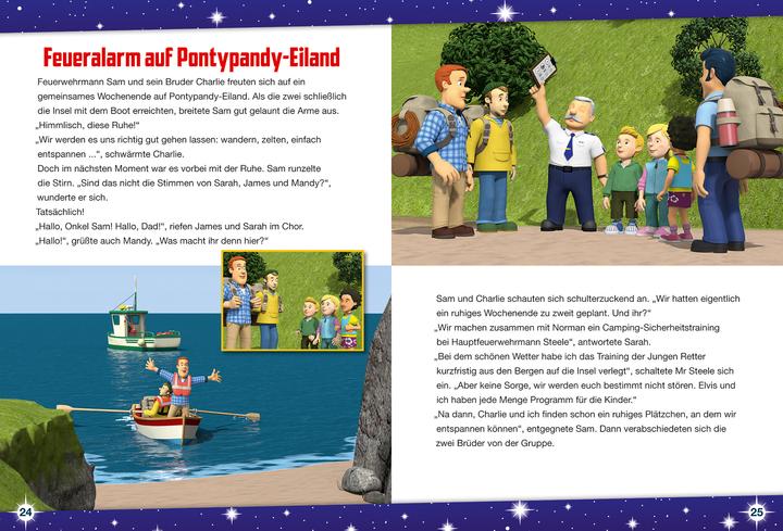 Produktbild Panini Feuerwehrmann Sam: Neue Geschichten zur Guten Nacht (Deutsch, Katrin Zuschlag, 2022)