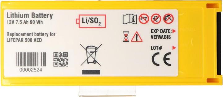 Immagine prodotto AccuCell Batteria del defibrillatore Physio Control Lifepak 500 - 300-5380-030, 11141-000016 (1 pz., Specifico del dispositivo, 7500 mAh, Batteria + Caricabatterie)