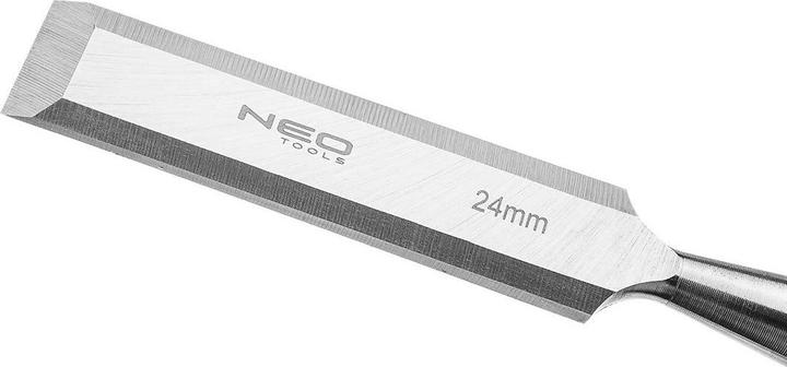 Image du produit Neo Burins 6, 12, 18, 24 mm, jeu de 4 pièces. Manche en bois
