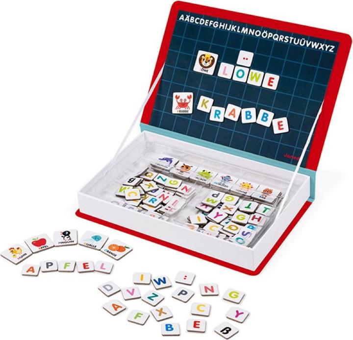 Actual product image Janod Magneti'book Dinosaur (English, Italian, French, German)