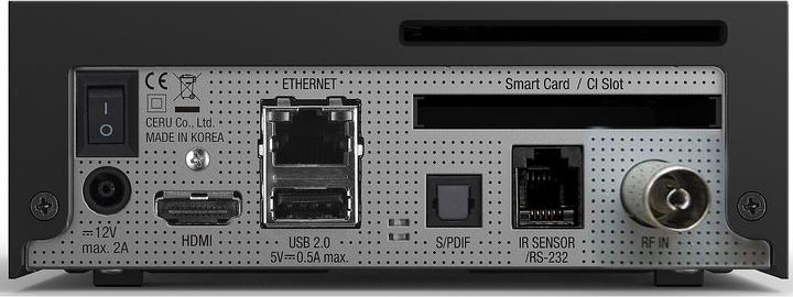 Actual product image Vu+ Zero 4K (1 GB, DVB-C/T2, CI Shaft)
