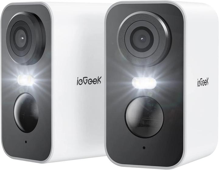 Produktbild IeGeek 2er Set Solar-Überwachungskamera