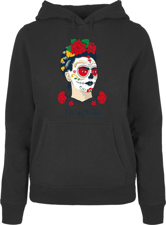 Produktbild Merchcode Ladies Frida Kahlo - Dia de los muertos Hoody - 112103 (XXL)