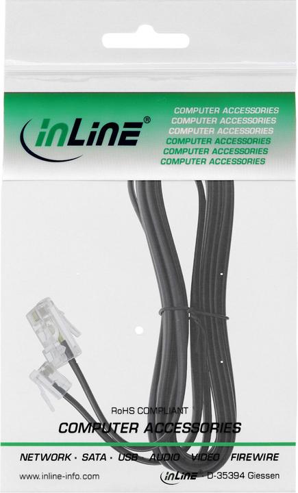 Immagine prodotto InLine Cavo RJ45 8P4C - RJ11 6P4C, 15m (18868)