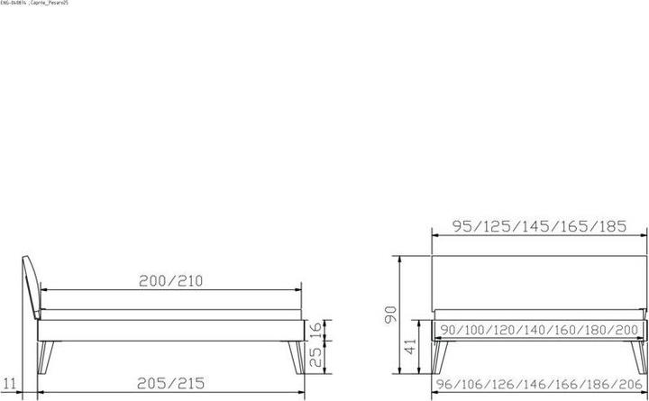 Produktbild Hasena Pesaro (180 x 200 cm)