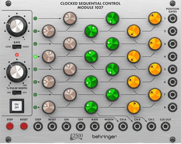 Actual product image Behringer Clocked Sequential Control Module 1027