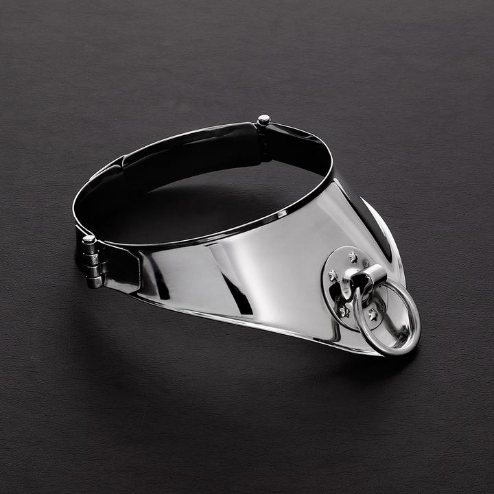 Actual product image Shots Locking Cleopatra Collar with Ring (13.5")