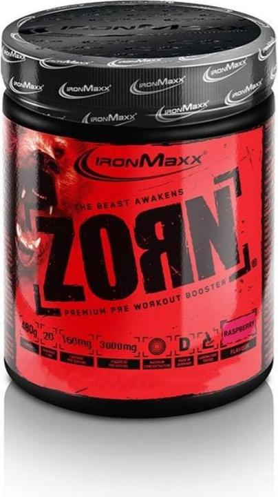 Produktbild IronMaxx Zorn (480g Dose) (Himbeere, 1 Stk., 480 g)