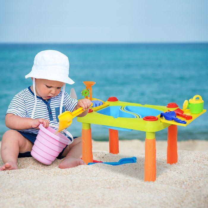 Immagine prodotto Swisshandel24 Tavolo da gioco con sabbia e acqua per bambini Tavolo da fango per bambini Tavolo da gioco