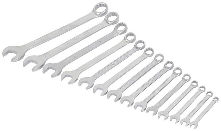 Actual product image Kendo Combination wrench set in roll-up case 14-piece (24 mm)