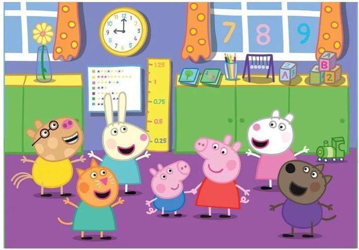 Actual product image Clementoni Puzzle Peppa Pig, 2x60pcs. (60 pieces)