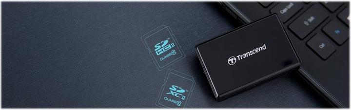 Actual product image Transcend Card Reader TSRDF9K2 (USB 3.1)