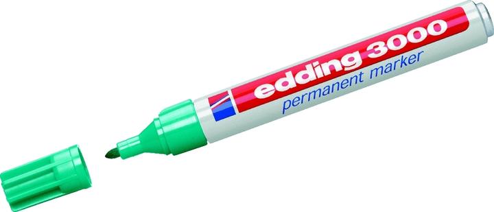 Actual product image Edding Permanent Marker 3000 (Turquoise, 1 mm, 1 x)