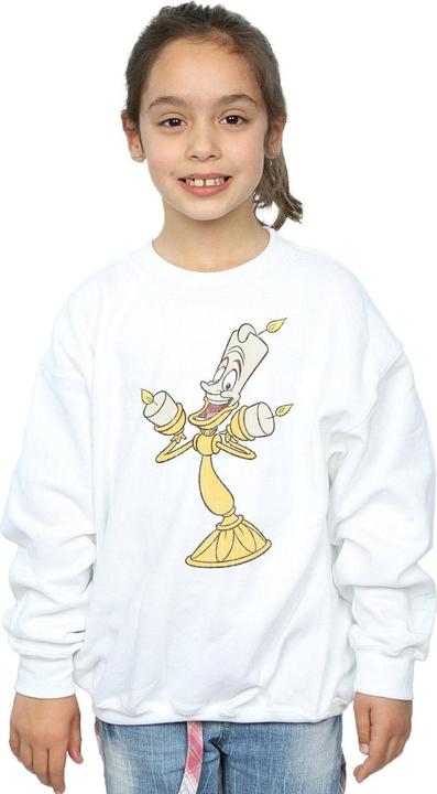 Image du produit Disney - Sweat BEAUTY AND THE BEAST LUMIERE DISTRESSED - Fille (152, 158)