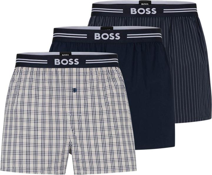 Actual product image BOSS 3P Woven Boxer (L, pack of 3)