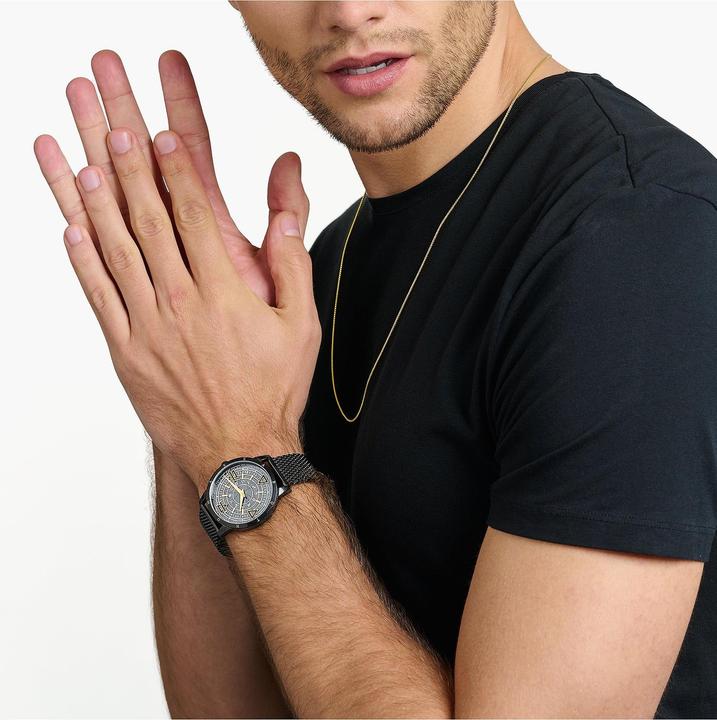 Actual product image Thomas Sabo Elements of Nature Black (Analogue wristwatch, 42 mm)