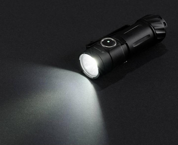 Actual product image Toolcraft TO-9664728 Mini torch, adjustable, with belt clip, with emergency light (7.02 cm, 1200 lm)