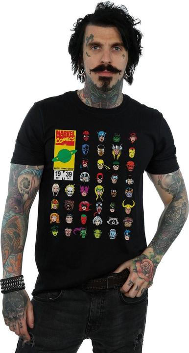 Produktbild Comics Heads Cover TShirt (XXL)